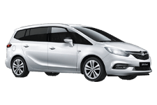 Van Hire Daventry - Vauxhall Zafira 7-Seater - Minibus hire Daventry